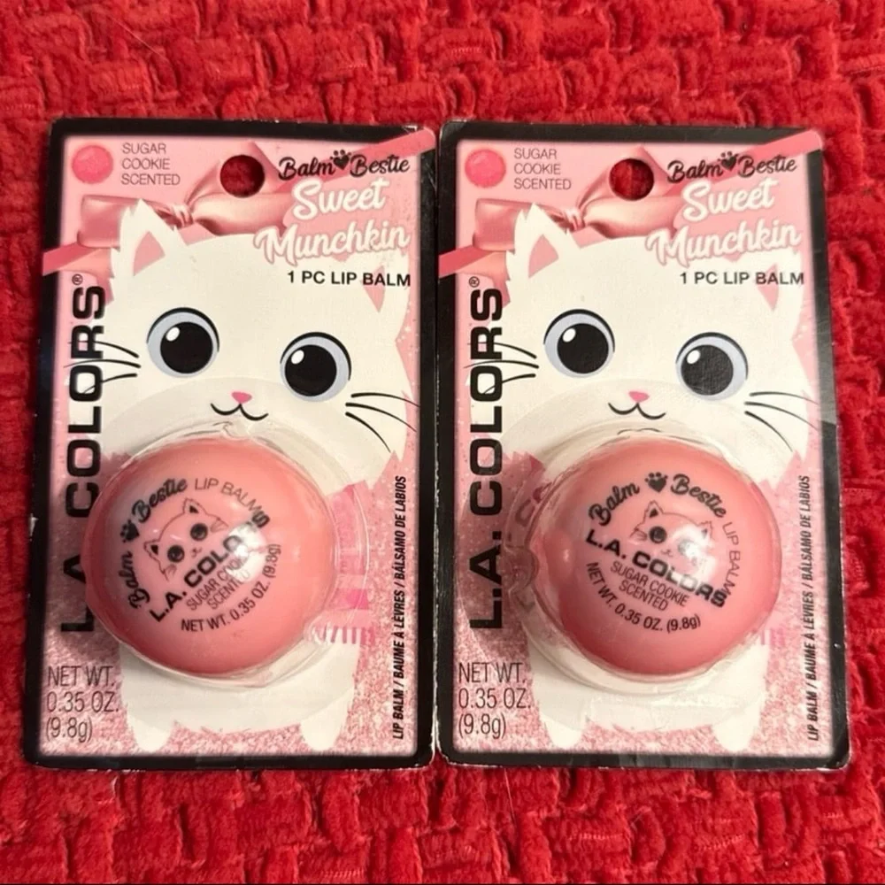 🐱🐱 L.A. COLORS Balm Bestie Sweet Munchkin Sugar Cookie Scented Lip Balm 🐱🐱